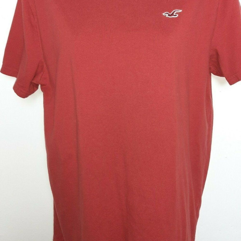 HOLLISTER California Orange‎ T-Shirt Top Mans Tee S